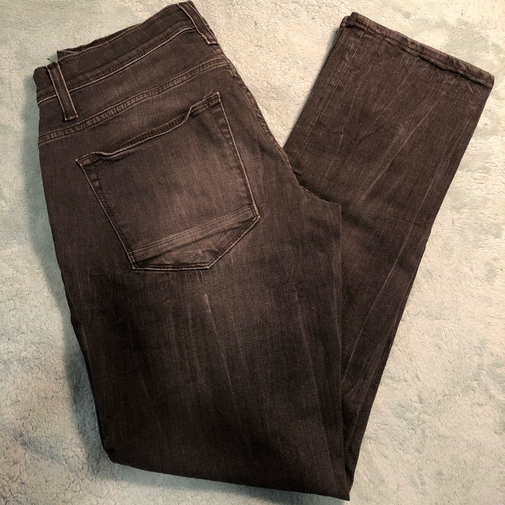 Grey Black DKNY skinny jeans